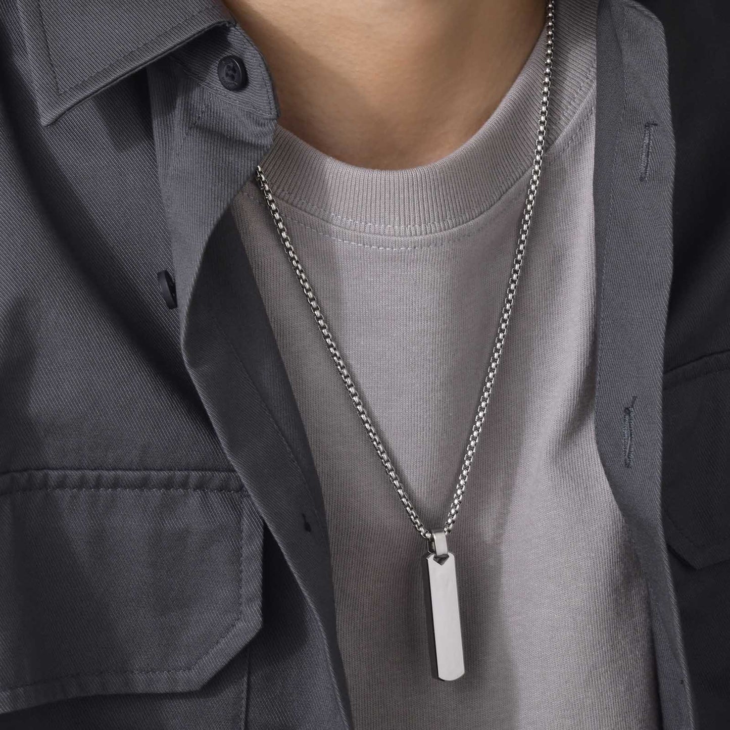 RectaLuxe Stainless Necklace