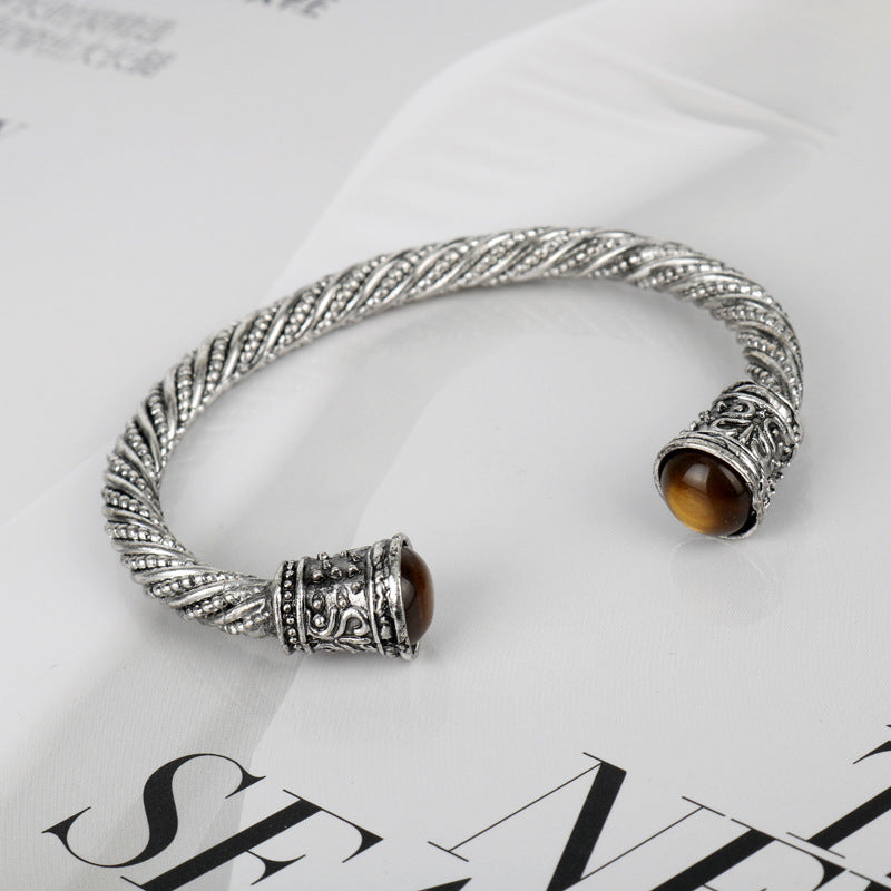 Viking Valor Tiger Eye Bracelet