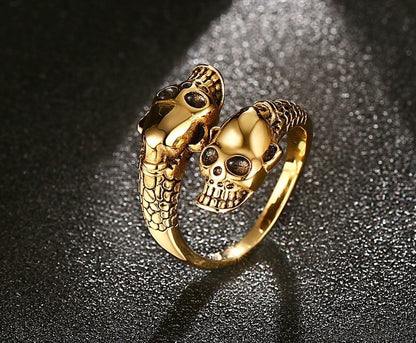 Anillo de fundición de calavera