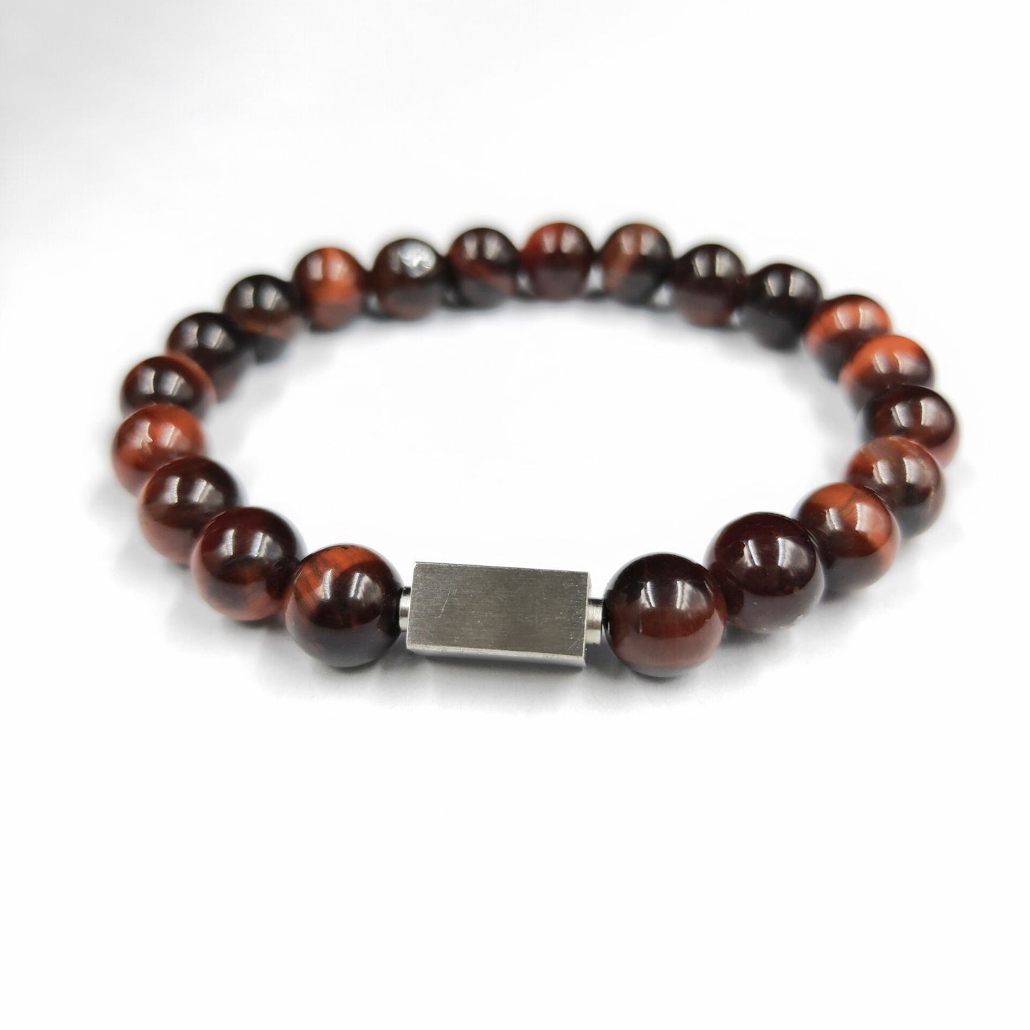 Natural Tiger Eye Beaded Bracelet